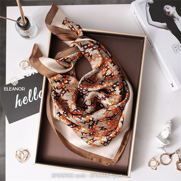  Khăn quàng cổ - SP005584 màu cam 
