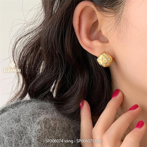  Bông tai - SP006075 màu bạc 