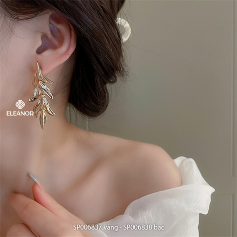  Bông tai - SP006837 màu vàng 