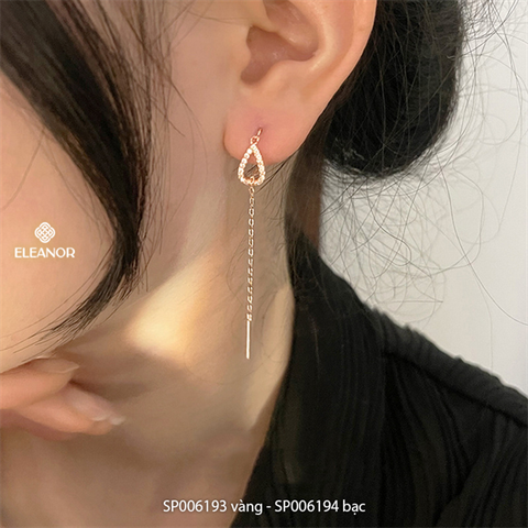  Bông tai - SP006194 màu bạc 