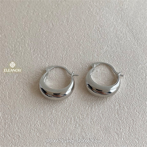  Bông tai - SP006676 màu bạc 