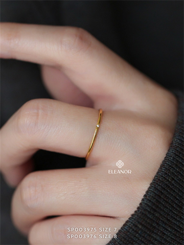  Nhẫn - SP003976 size 8 (1 hạt đá) 