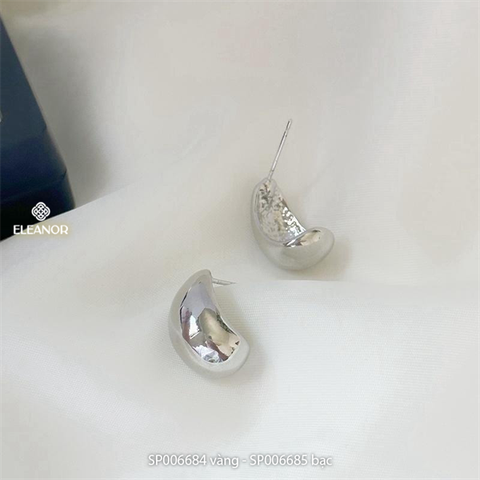  Bông tai - SP006685 màu bạc 