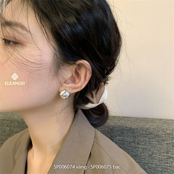  Bông tai - SP006075 màu bạc 