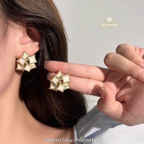  Bông tai - SP008343 Màu Trắng 