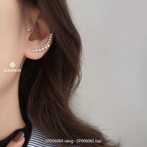  Bông tai - SP006065 màu bạc 