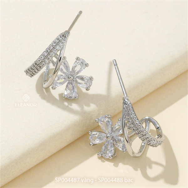  Bông tai - SP004488 bạc 