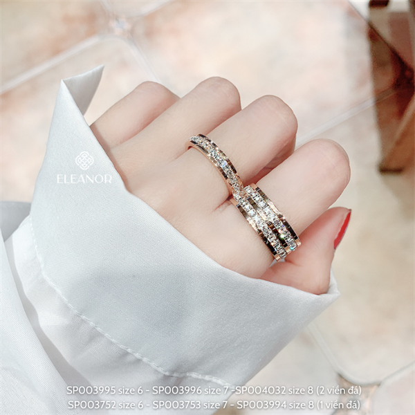  Nhẫn - SP004031 màu bạc size 8 