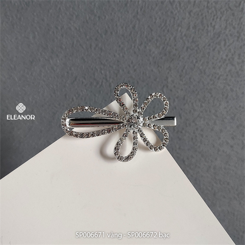  Kẹp tóc - SP006672 màu bạc 
