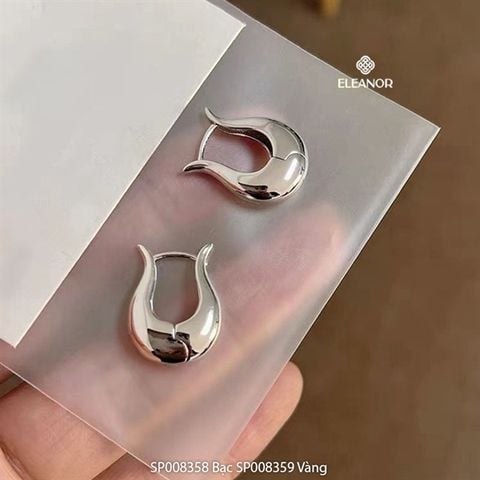  Bông tai - SP008358 Màu Bạc 