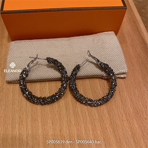  Bông tai - SP005639 màu đen 