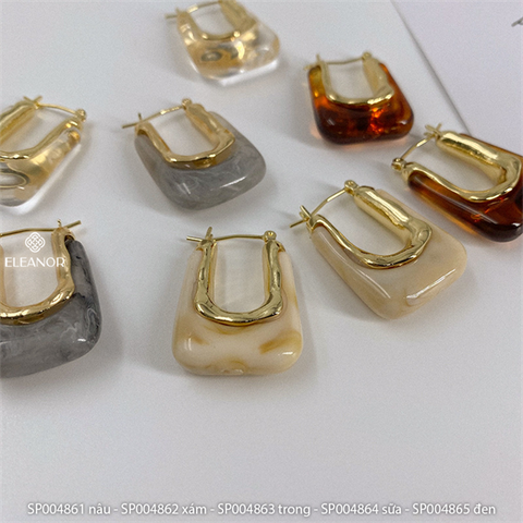  Bông tai - SP004862 xám 