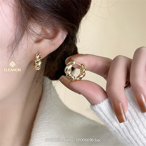  Bông tai - SP006695 màu vàng 