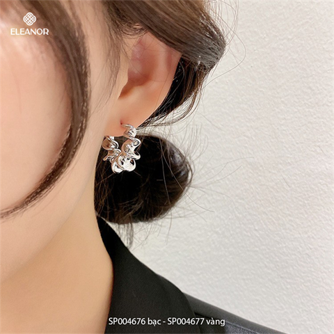  Bông tai - SP004676 bạc 