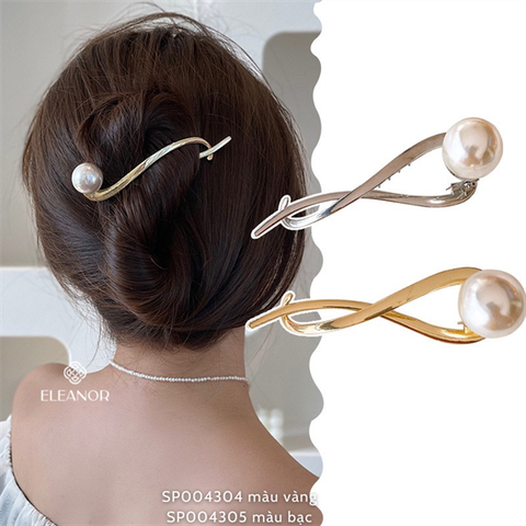  Kẹp tóc - SP004304 màu vàng 