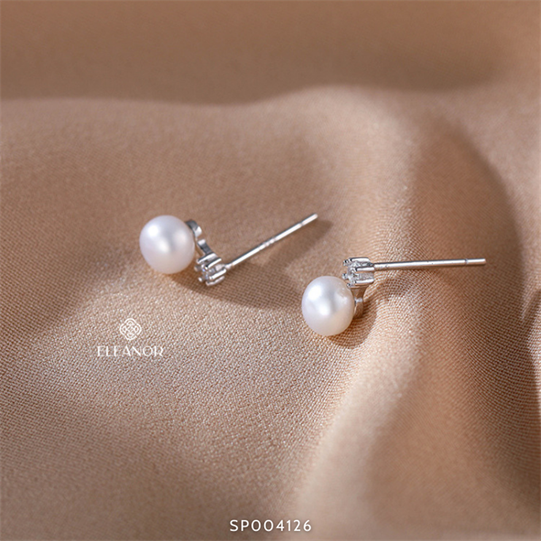  Bông tai - SP004126 màu bạc 