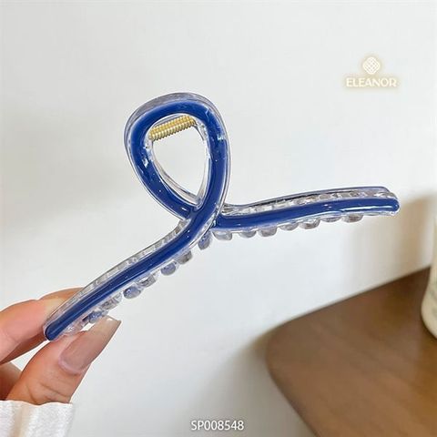  Kẹp tóc - SP008548 Large Chéo Tối Giản 