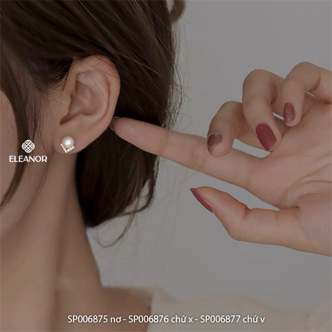  SET bông tai - SP006877 chữ v 