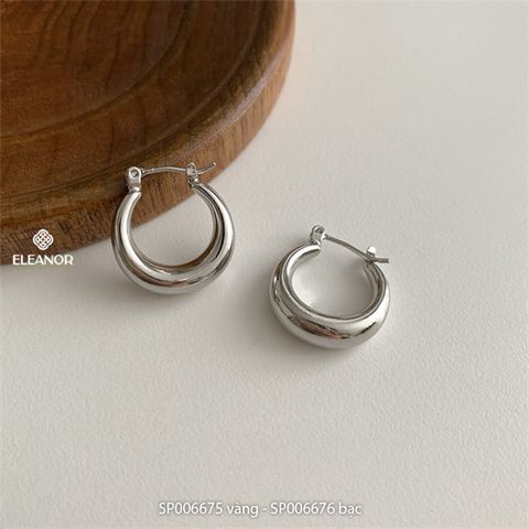  Bông tai - SP006676 màu bạc 