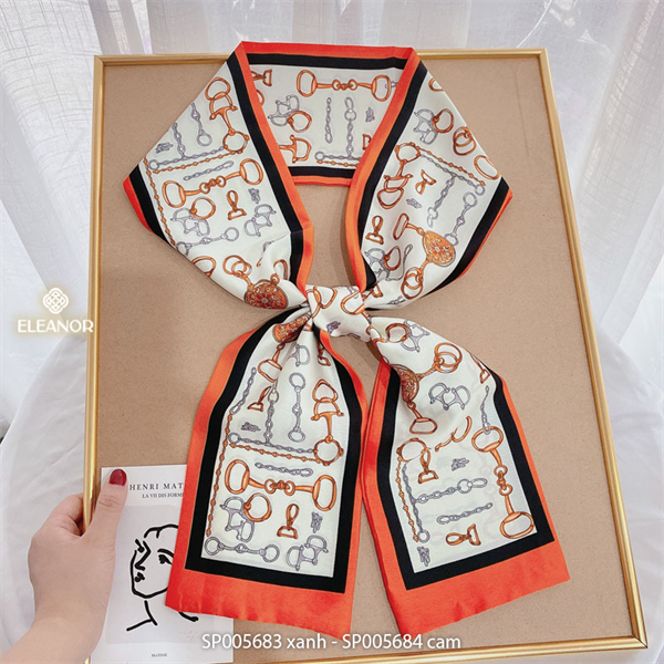  Khăn quàng cổ - SP005684 màu cam 