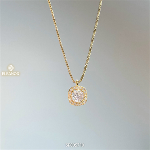  Dây chuyền - SP005710 mặt vuông (5611) 