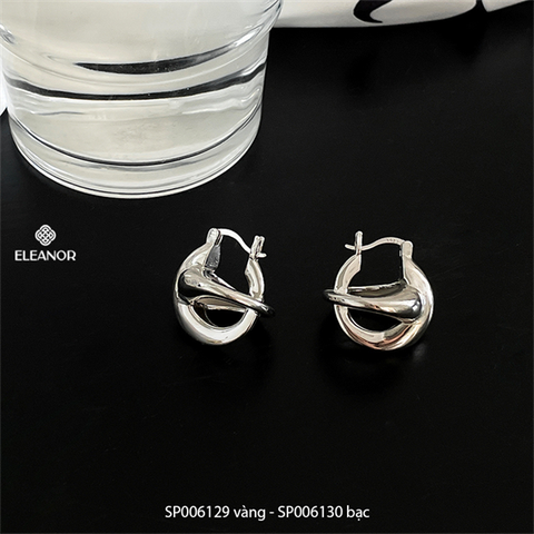  Bông tai - SP006130 màu bạc 
