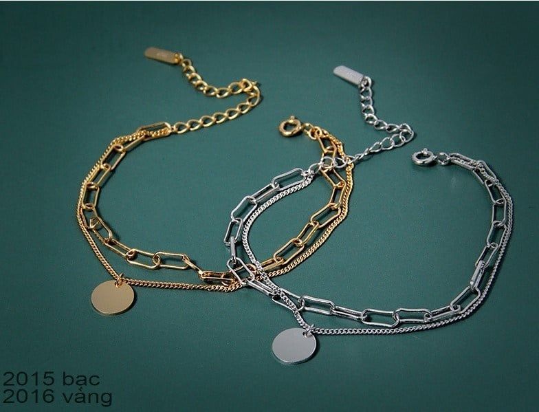  Lắc tay - SP2015 bạc 