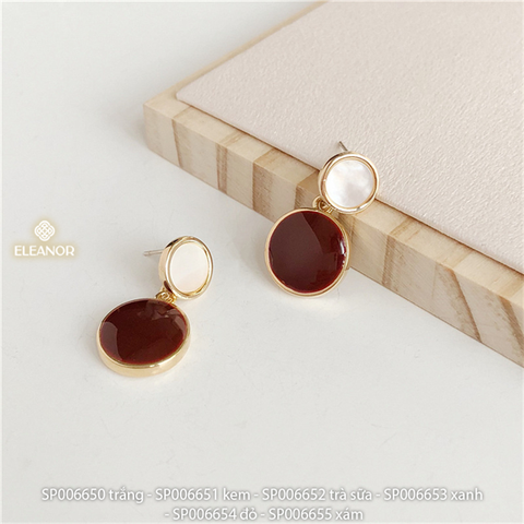  Bông tai - SP006654 đỏ 