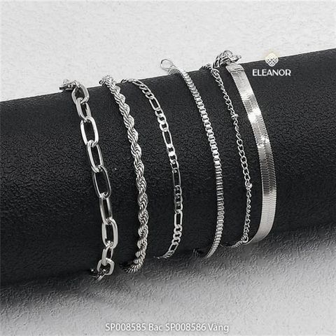  Set lắc tay - SP008585 Màu Bạc 
