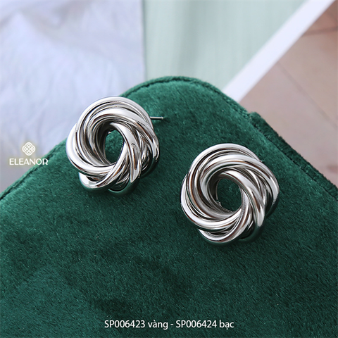  Bông tai - SP006424 màu bạc 
