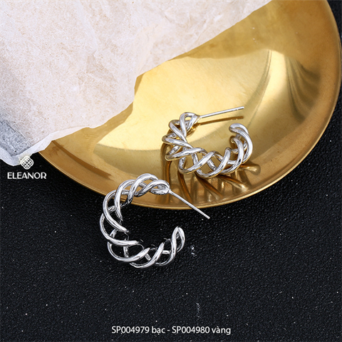  Bông tai - SP004979 bạc 