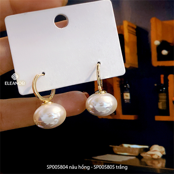  Bông tai - SP005804 nâu hồng 