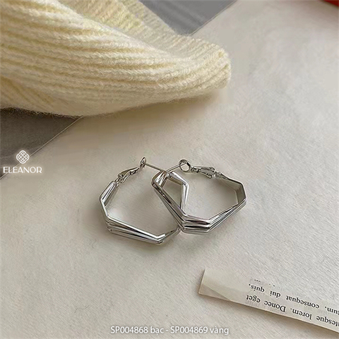  Bông tai - SP004868 bạc 