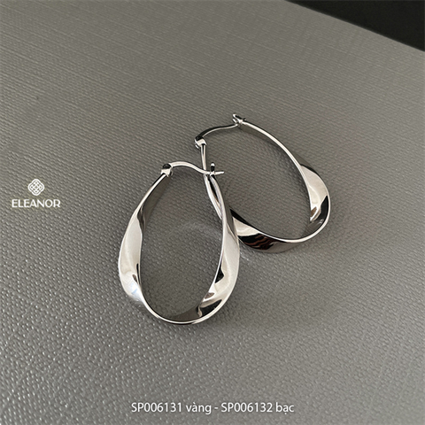  Bông tai - SP006132 màu bạc 