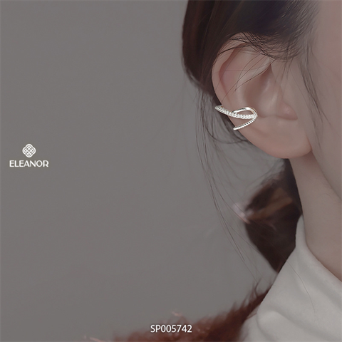  Bông tai - SP005742 màu bạc 