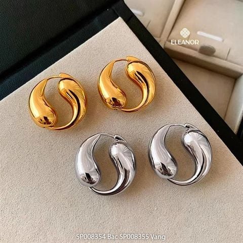  Bông tai - SP008354 Màu Bạc 