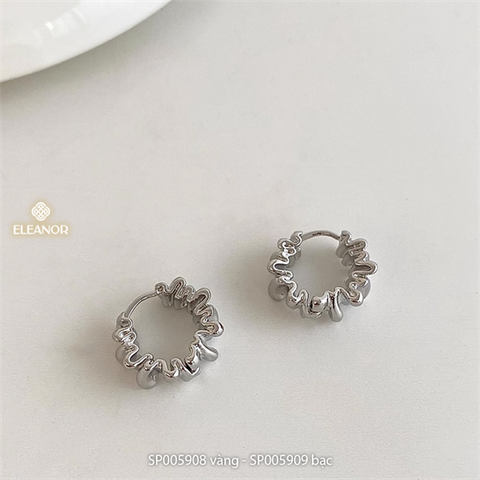  Bông tai - SP005909 màu bạc 
