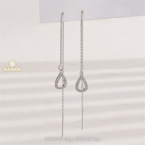  Bông tai - SP006194 màu bạc 