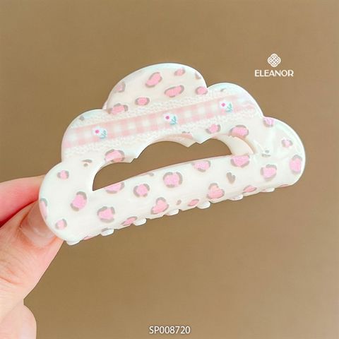  Kẹp tóc - SP008721 Hoa Văn Hồng 