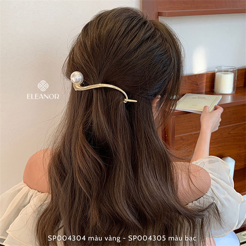  Kẹp tóc - SP004305 màu bạc 