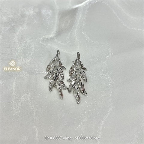  Bông tai - SP006838 màu bạc 