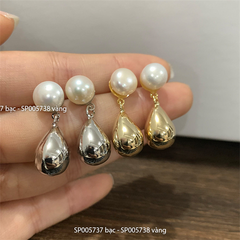  Bông tai - SP005737 màu bạc 