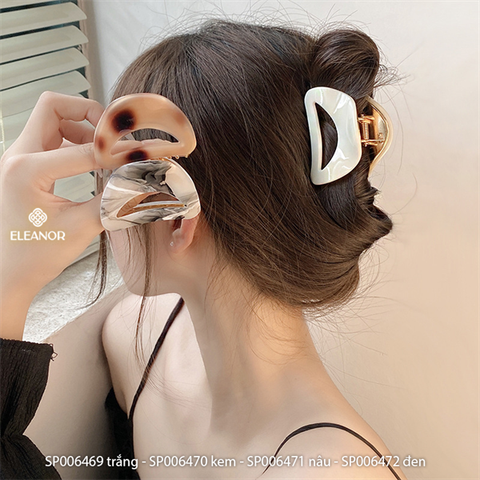  Kẹp tóc - SP006470 kem 