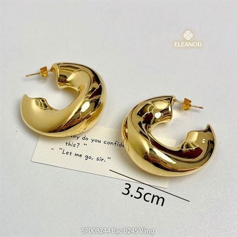  Bông tai - SP008245 Màu vàng 