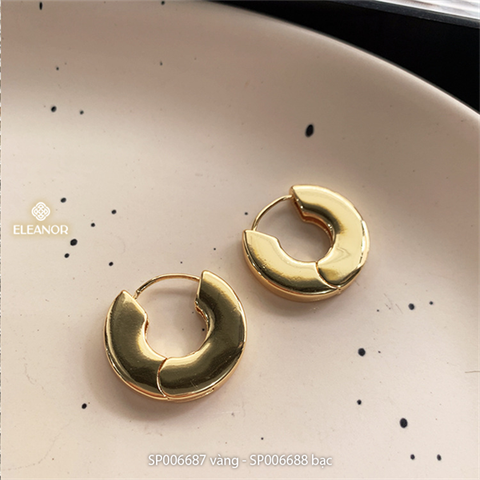  Bông tai - SP006687 màu vàng 