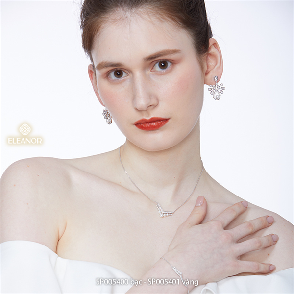  Dây chuyền - SP005400 màu bạc 