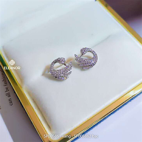  Bông tai - SP005862 màu bạc 