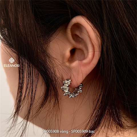  Bông tai - SP005909 màu bạc 
