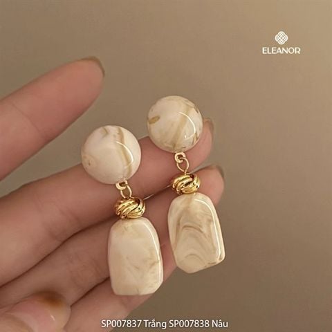  Bông tai - SP007837 Màu Trắng 