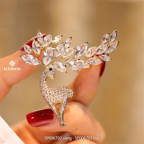  Cài áo - SP006702 màu vàng 